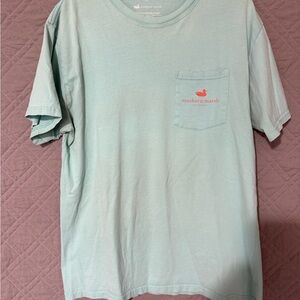 Southern Marsh Aqua Short Sleeve Tee